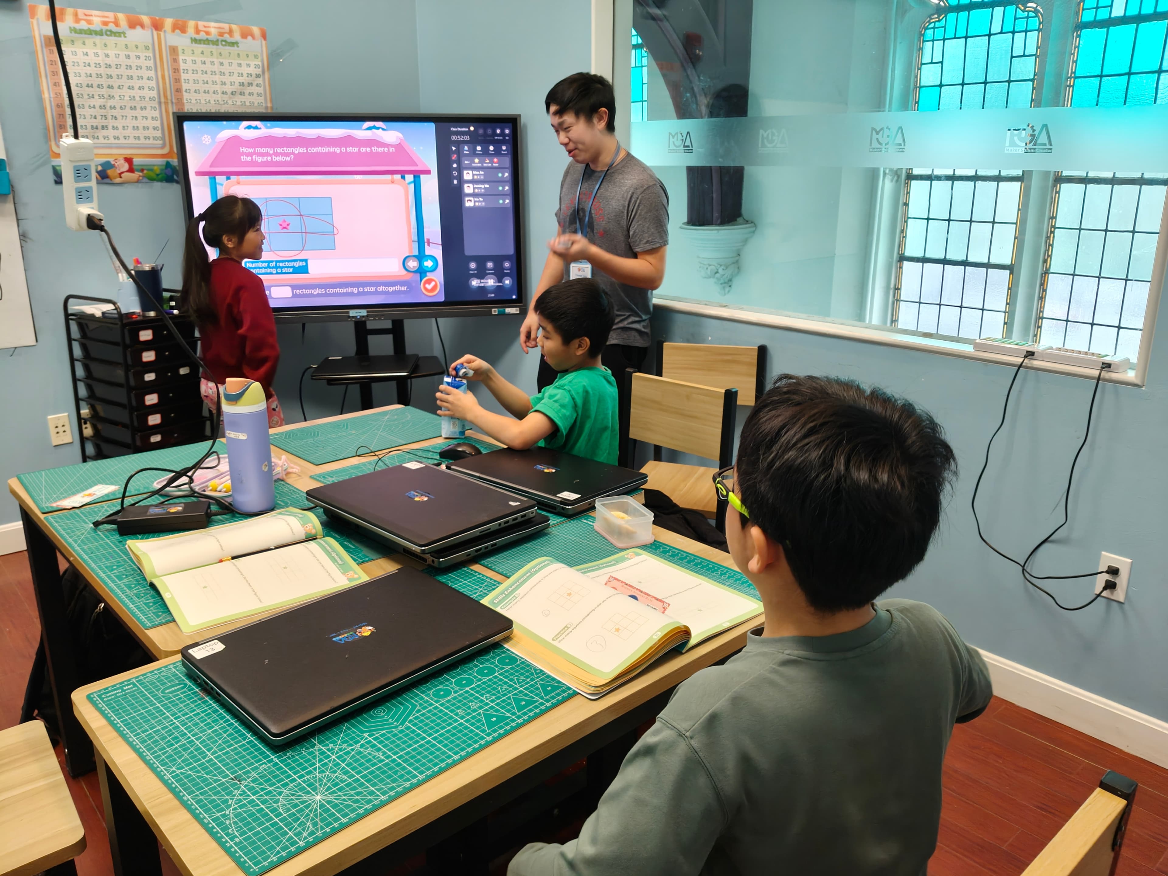 MGA Competition Program (CP) math class in Boston