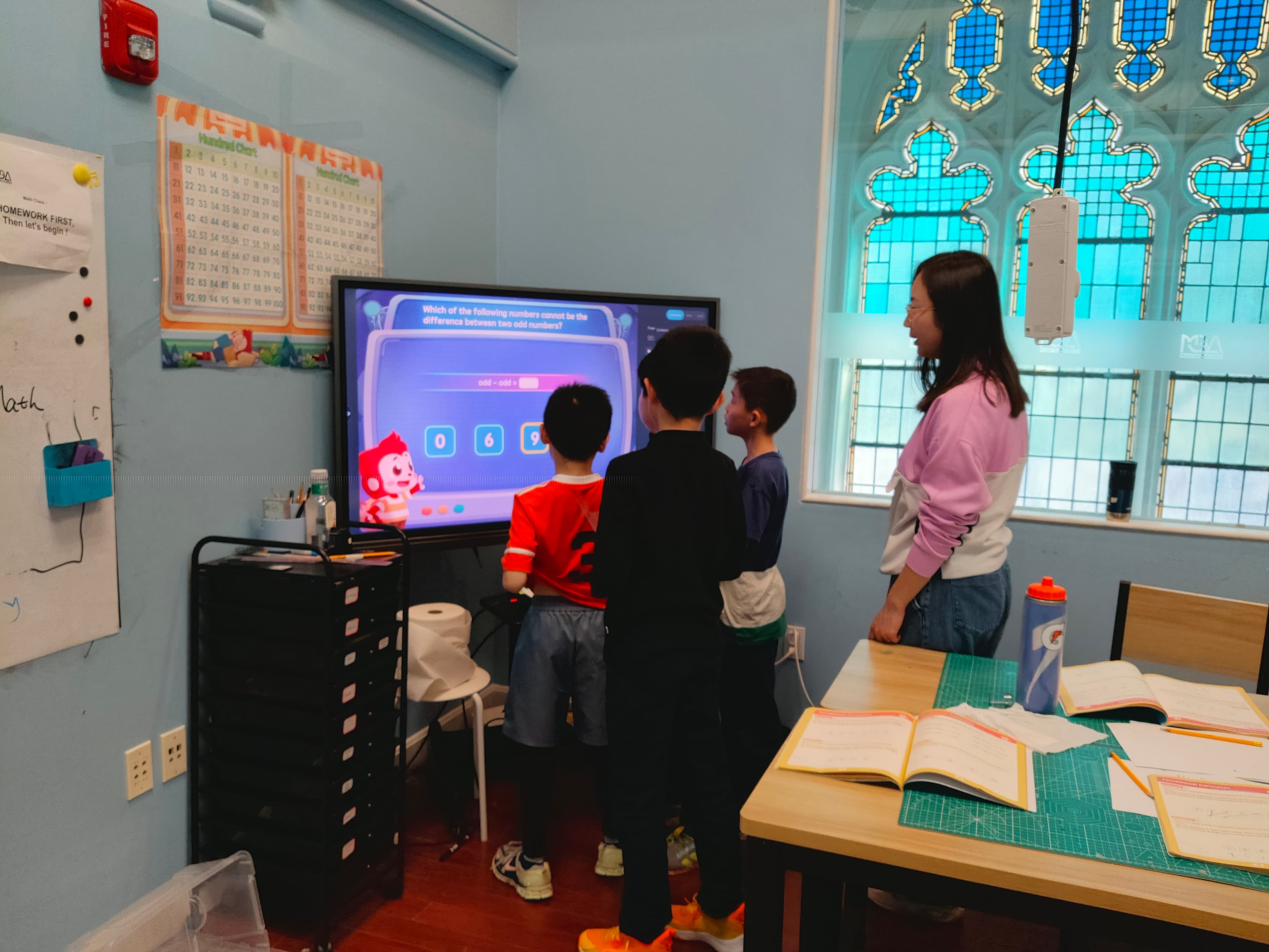 MGA math classroom highlight