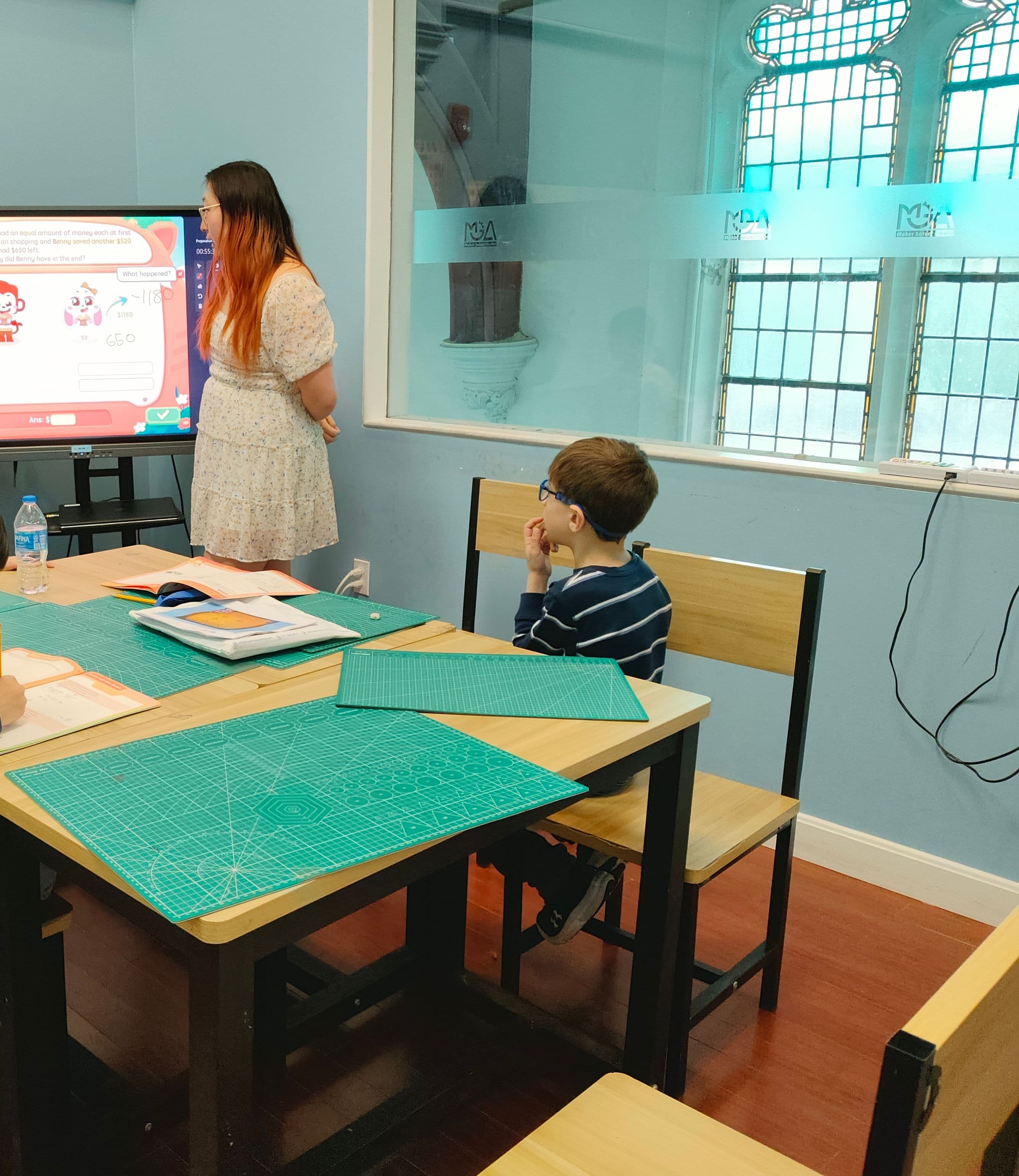 Level 1 (G1-2) classroom at MGA